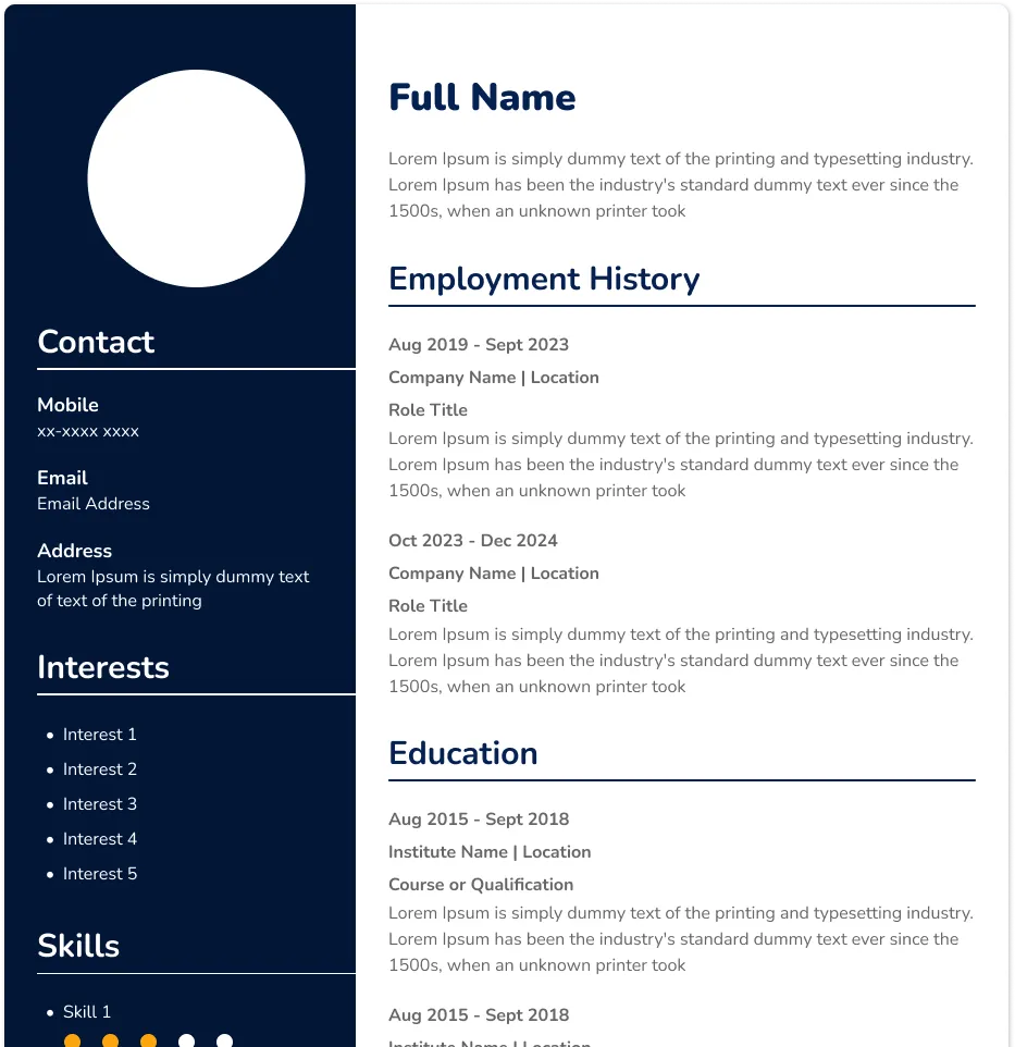 AI Resume Builder — EL Connect